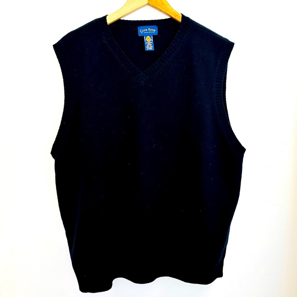 Club Room Mens Sweater Vest Size XL